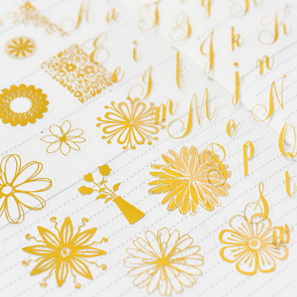 Bronzing Scrapbook Stickers