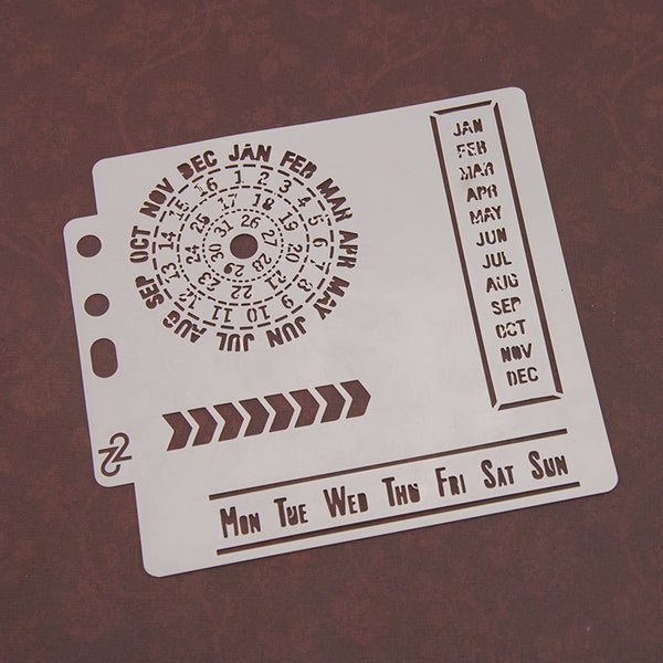 16PCS Layering Painting Stencils-A