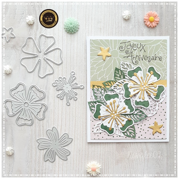 【Original】Layered Flower Dies