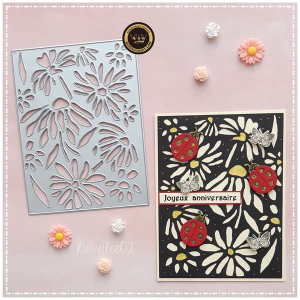 Hollow Flower Backdrop Die