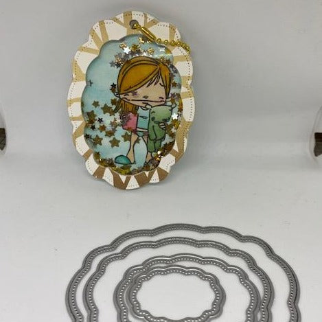 Elliptical Wave Frame Dies
