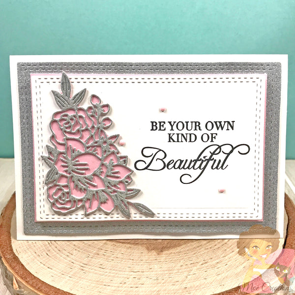 【Original】Ellipse Corner Flower Die