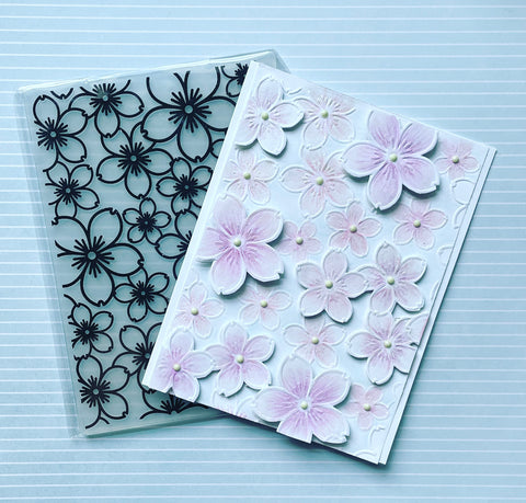 Sakura Embossing Folder