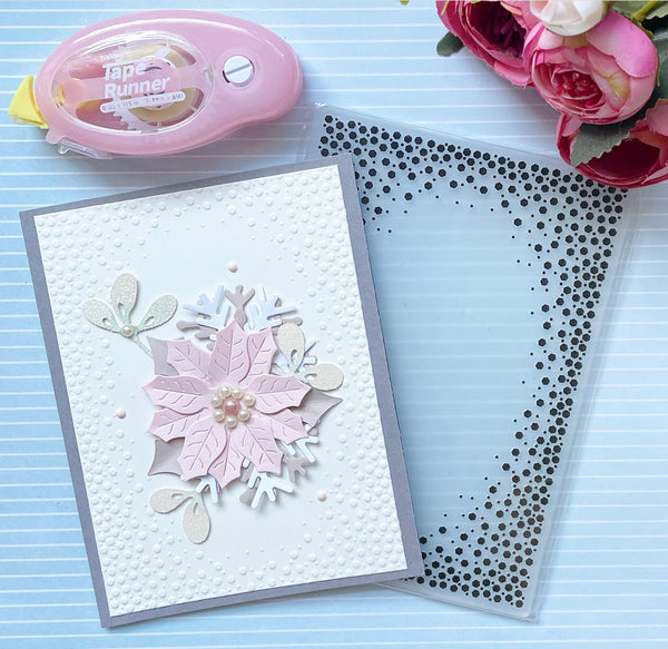 Dots in Circles EMBOSSING FOLDER