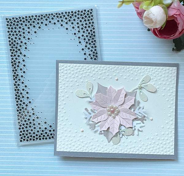 Dots in Circles EMBOSSING FOLDER