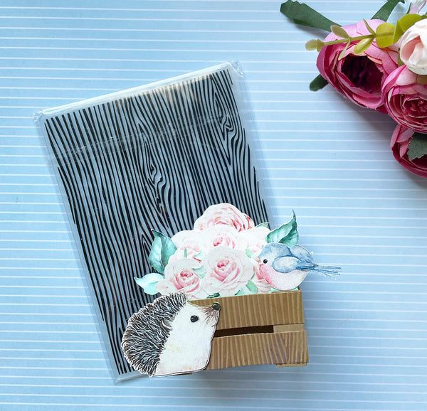 Wood Grain Embossing Folder