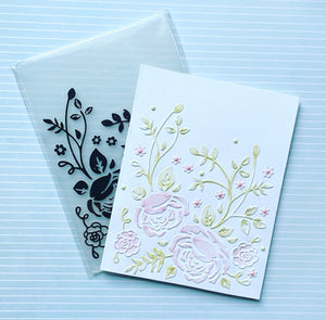 Rose EMBOSSING FOLDER