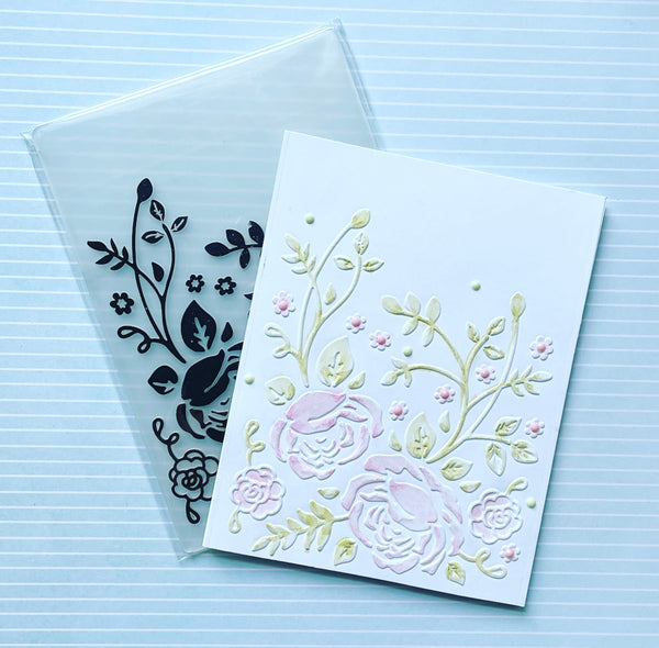 Rose EMBOSSING FOLDER