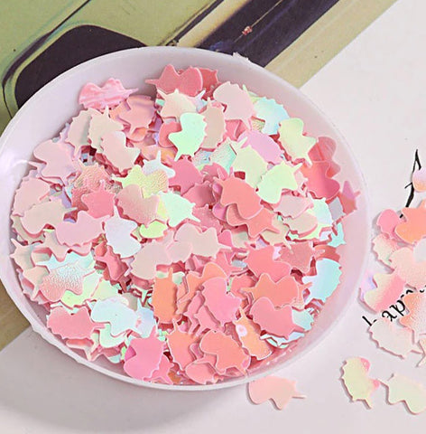 500pcs Unicorn Glitter Sequins