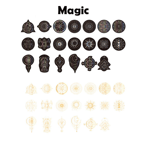 Starlight Fantasy Series PET Stickers