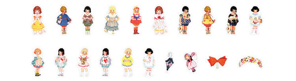 40pcs Fairy Tale House Series Stickers