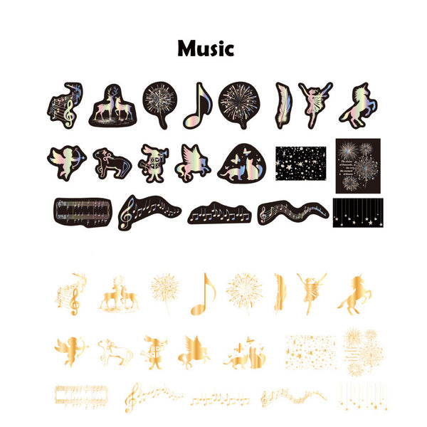Starlight Fantasy Series PET Stickers
