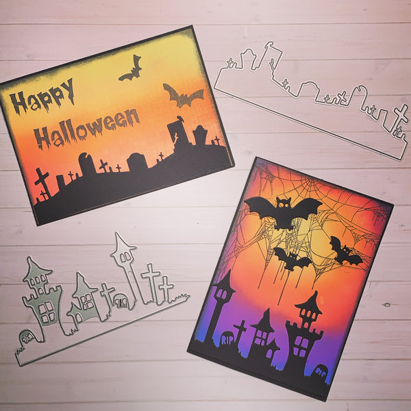 【Original】Halloween Cemetery Castle Dies
