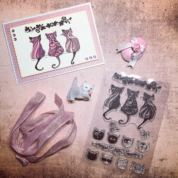 Cute Cat Stamps