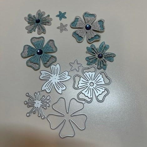 【Original】Layered Flower Dies