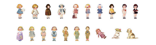 40pcs Fairy Tale House Series Stickers