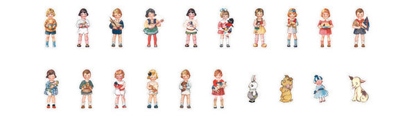 40pcs Fairy Tale House Series Stickers