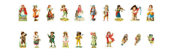 40pcs Fairy Tale House Series Stickers